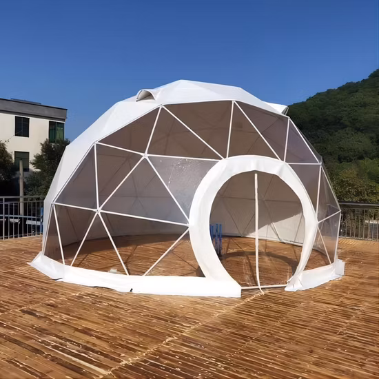 Outdoor Dome Winter Snow Camping 6m Diameter Green House Luxury Tent