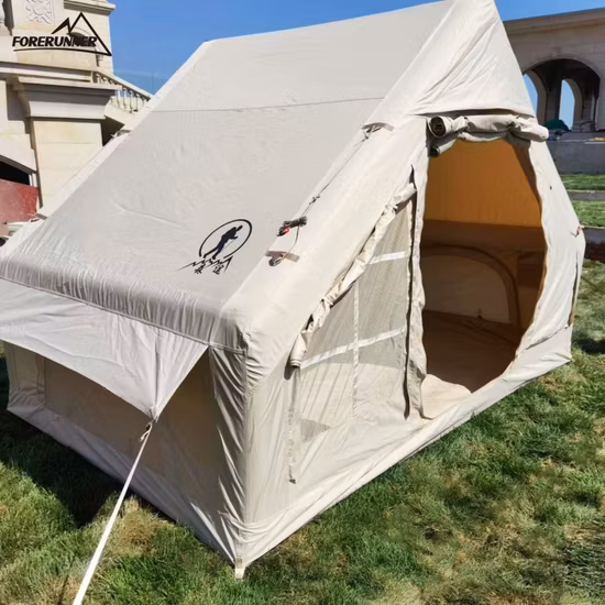 Qx Factory Camp Tent Army Style Tent Military Style Tent 48 M2 Large Size Inflatable Tent