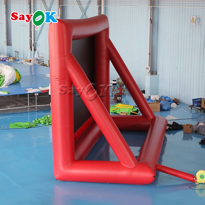 Sayok Big Size Inflatable TV Screen Outdoor with Blower Blow up Cinema Inflatable Projector Screen