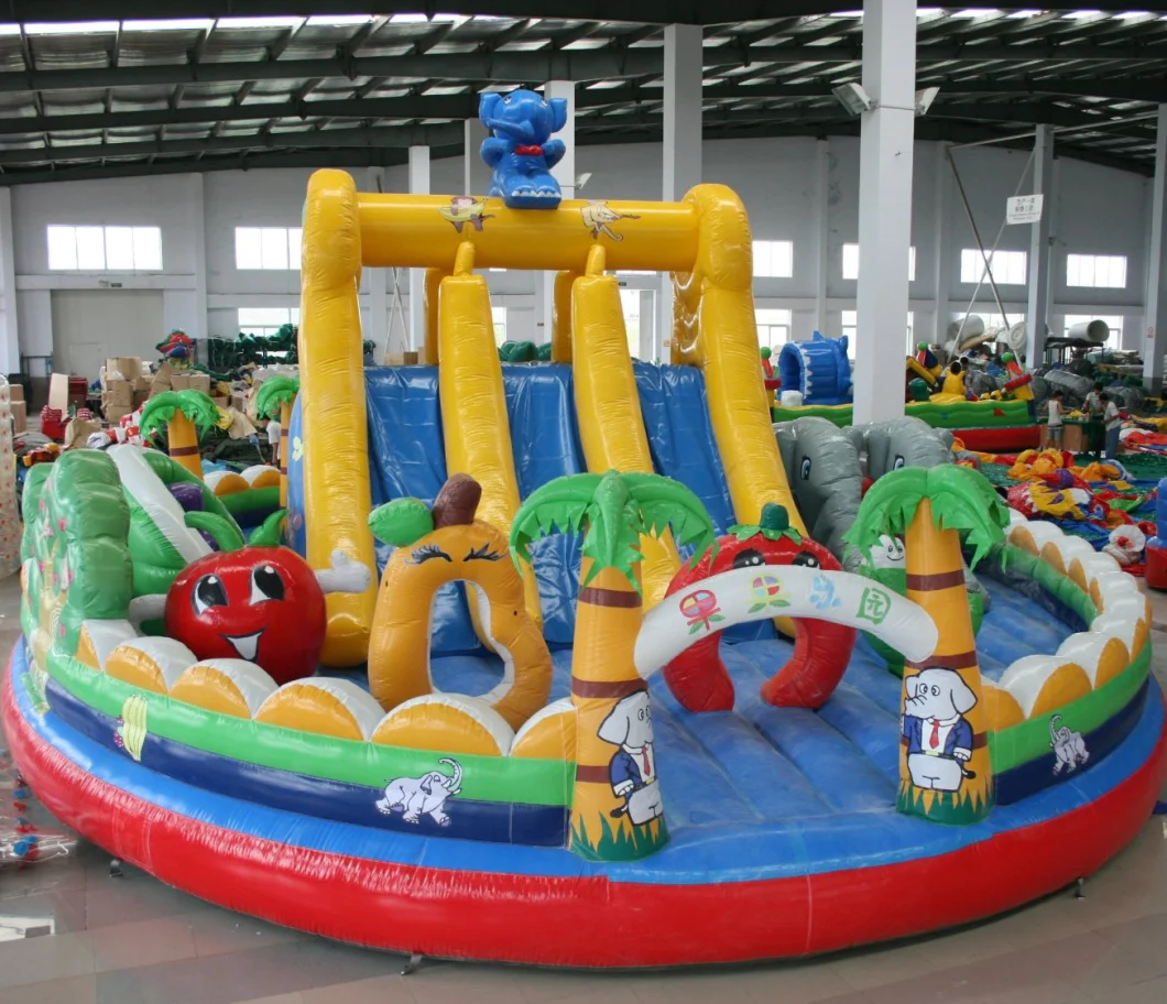 Newest Inflatable Giant Fruit Castle Bouncer for Children Playground