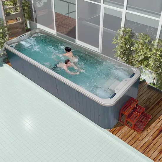 Mini Frame Garden Water Swim SPA Endless Acrylic Above Ground Outdoor SPA Swimming Pool