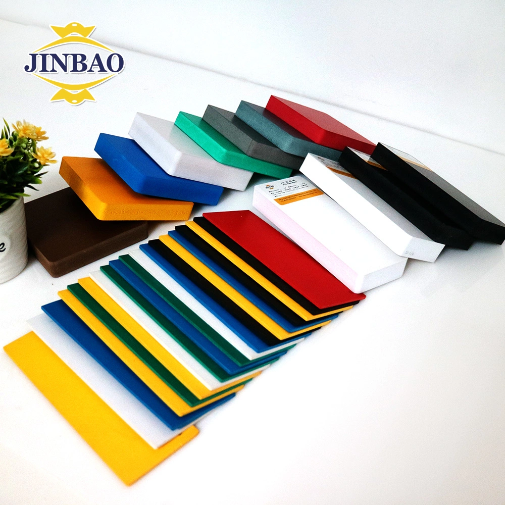 Jinbao PVC Free Foam Board Sheets Plastic Products for Advertising Signage