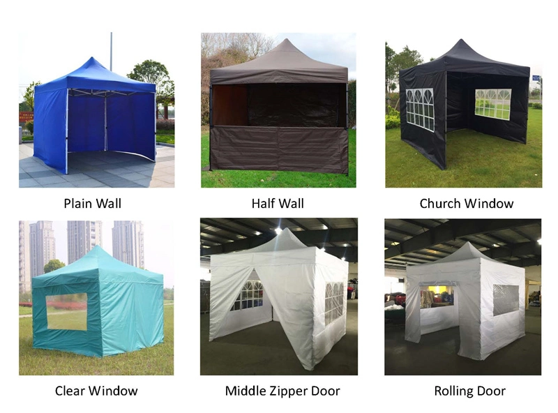 3X3m Navy Outdoor Steel Pop up Gazebo Folding Tent