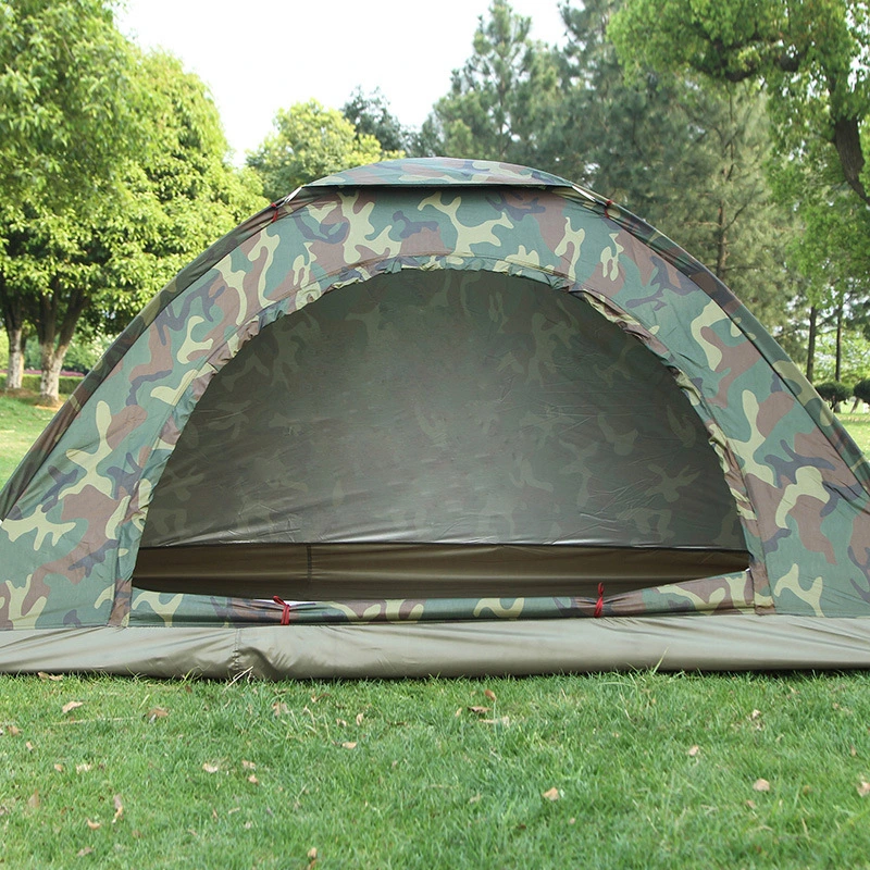 1-2 Persons Outdoor Beach Shelter Sun Shade Instant Camping Tent Camouflage Tent Couples Leisure Tent