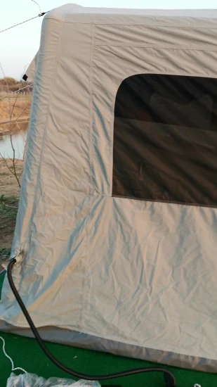 Большая сетчатая дверь для экстренной ситуации, мгновенная установка и упаковка, надувная воздушная палатка для кемпинга на открытом воздухе.