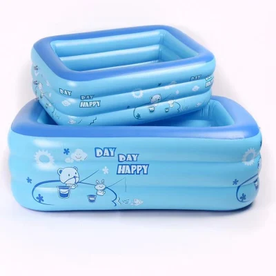 Детский надувной бассейн, утолщенная надувная игрушка из ПВХ разных размеров, может быть изготовлена ​​по индивидуальному заказу.