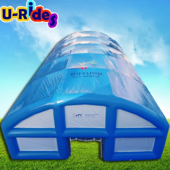 OEM Custom Air Tight Blow Up Tent надувная палатка для использования на теннисных, баскетбольных и спортивных площадках